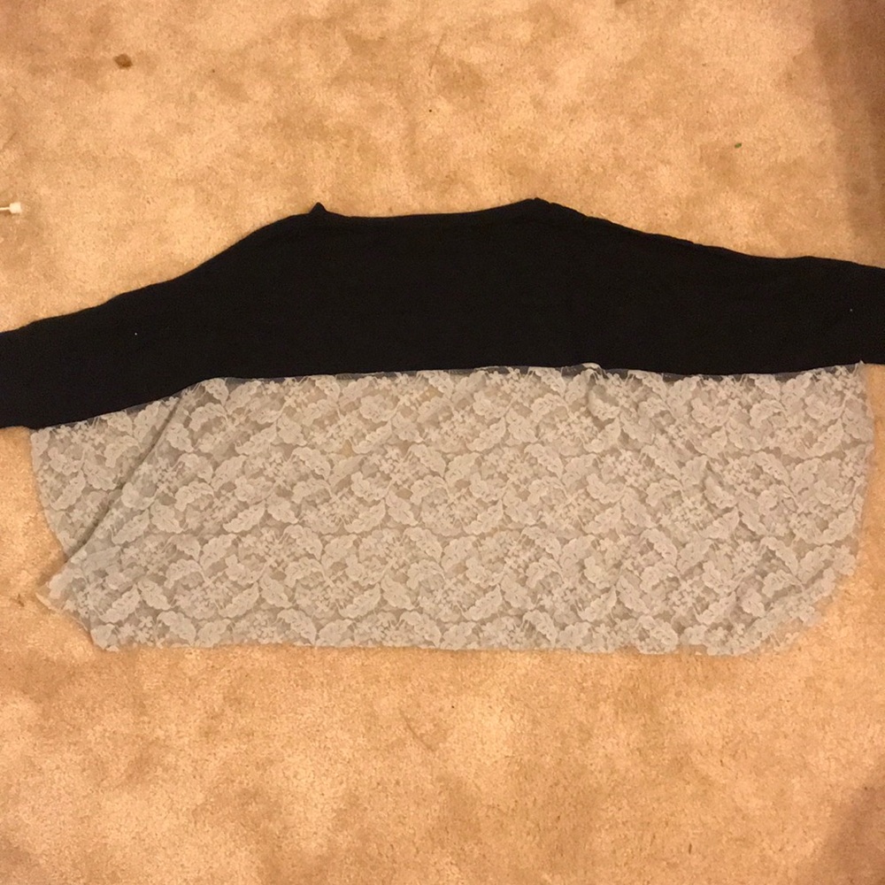 Lace crop top